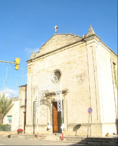 Lucugnano - Corso Garibaldi - chiesa Madonna SS. Assunta